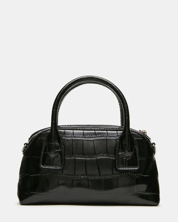 Bolso Melodie en cocodrilo negro