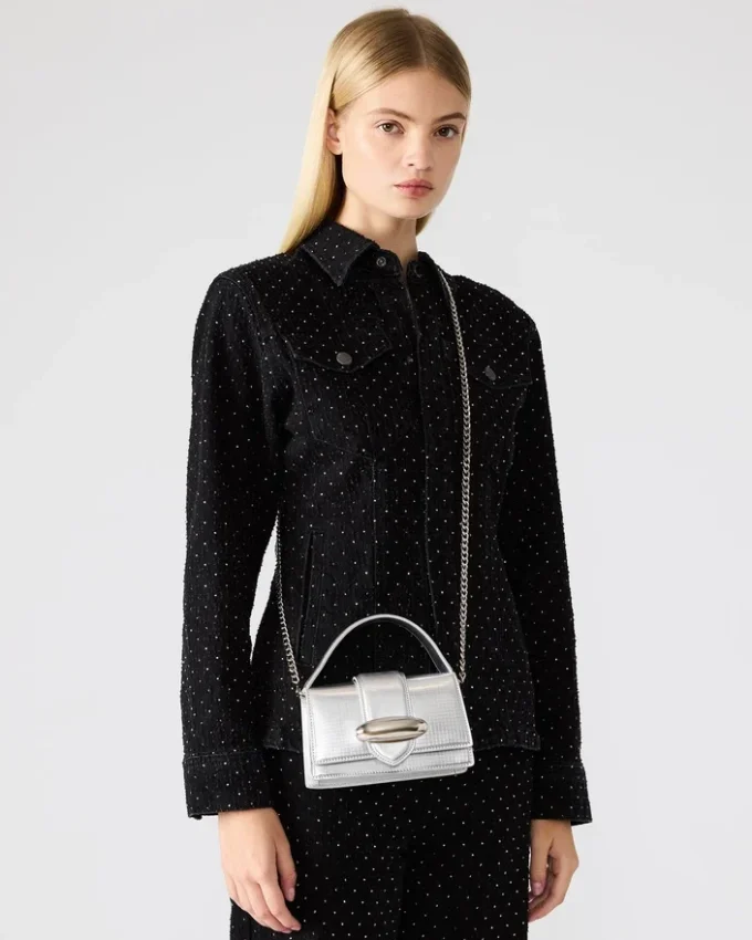 Bolso Mishell Silver Disco Bolso Mishell Silver Disco