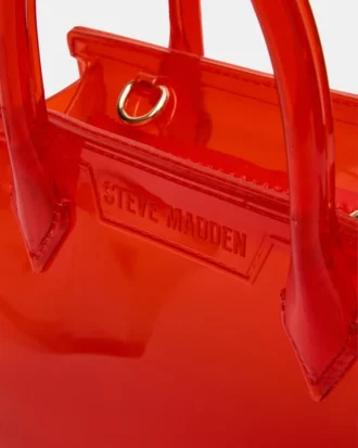 Bolso Peach Jelly rojo