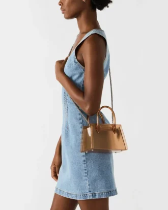 Bolso Peach Jelly color tostado