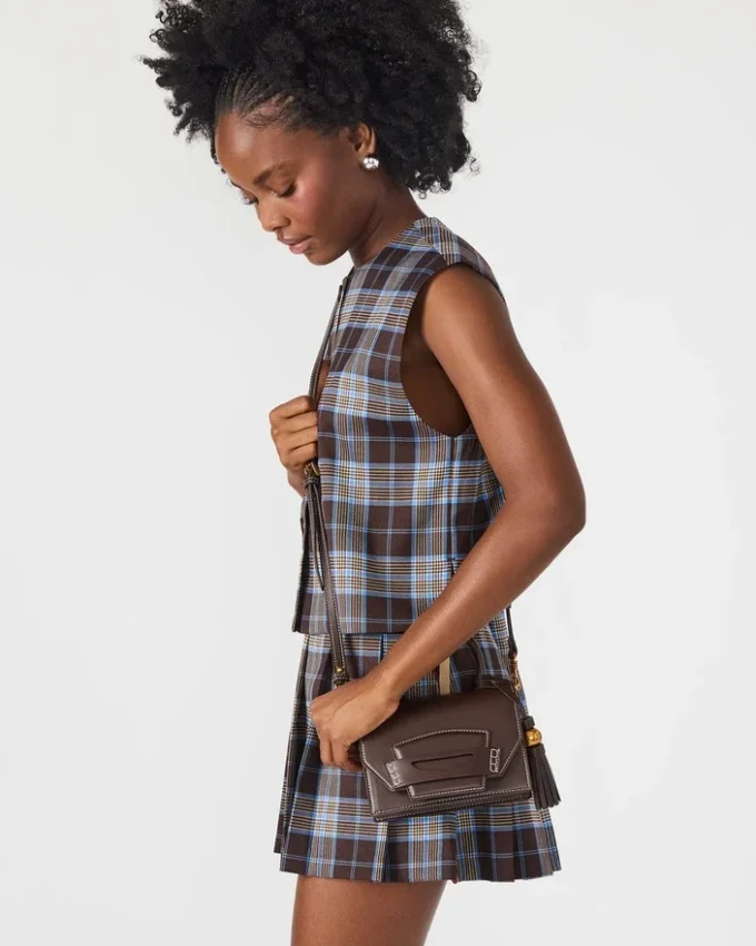 Bolso Preppy Marrón