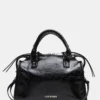 Bolso Riggs con adornos, negro desgastado Bolso Riggs con adornos, negro desgastado
