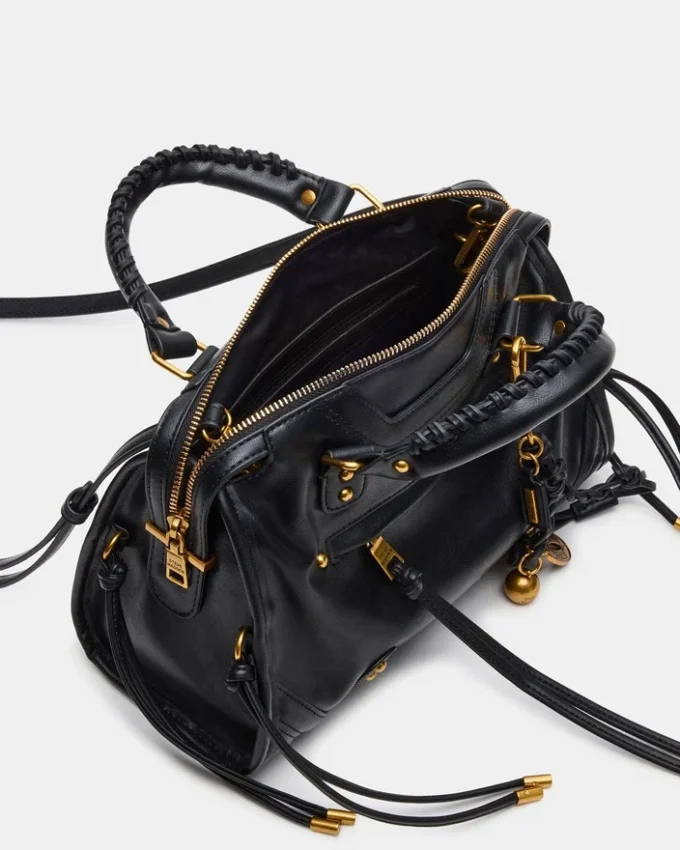 Bolso Riggs negro/dorado Bolso Riggs negro/dorado