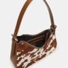 Bolso Smith con estampado de vaca marrón Bolso Smith con estampado de vaca marrón