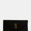 Bolso Smooth de terciopelo negro