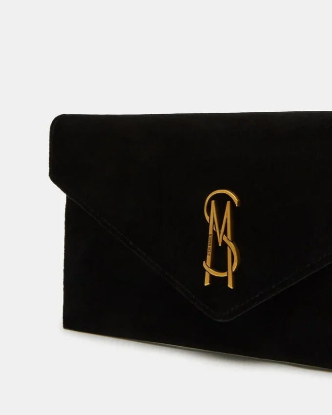 Bolso Smooth de terciopelo negro