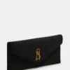 Bolso Smooth de terciopelo negro