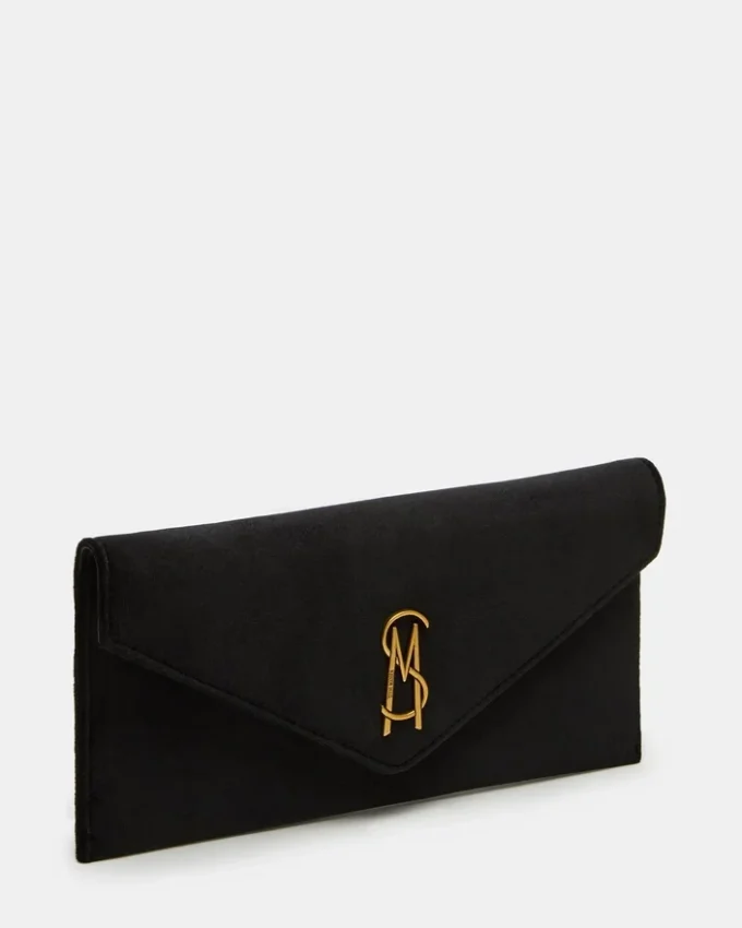 Bolso Smooth de terciopelo negro