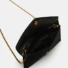 Bolso Smooth de terciopelo negro