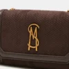 Bolso tejido Larisa en color chocolate Bolso tejido Larisa en color chocolate