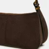 Bolso tejido Tanzie color chocolate Bolso tejido Tanzie color chocolate