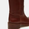 Botas de piel Riggs Rust de caña ancha
