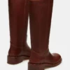 Botas de piel Riggs Rust de caña ancha