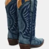 Botas de tela vaquera Albany de pantorrilla ancha