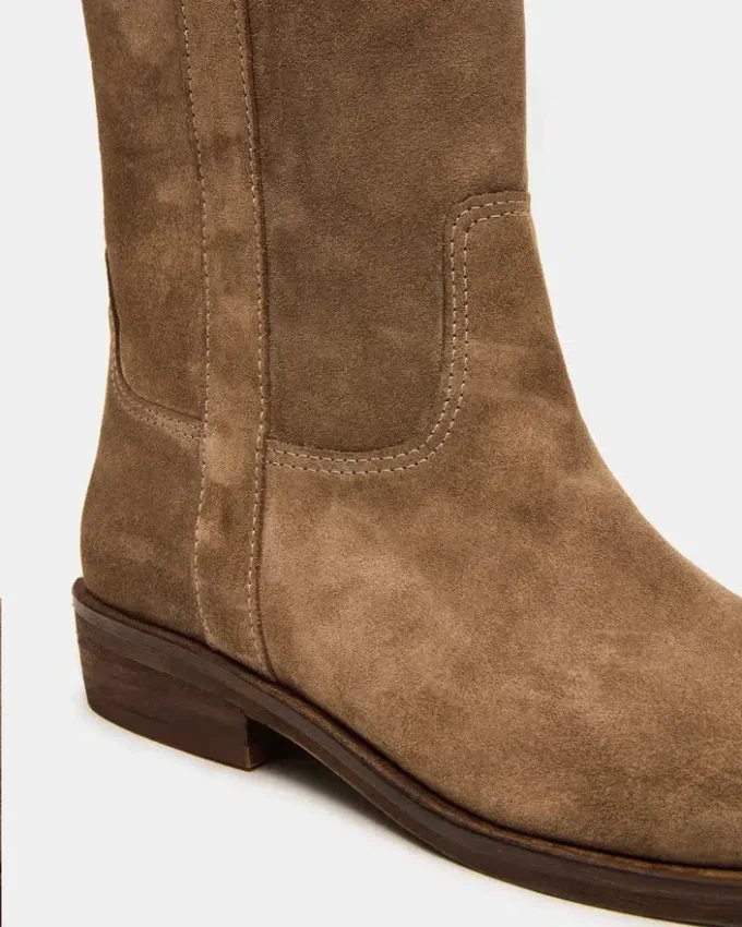 Botas Dunster de ante castaño