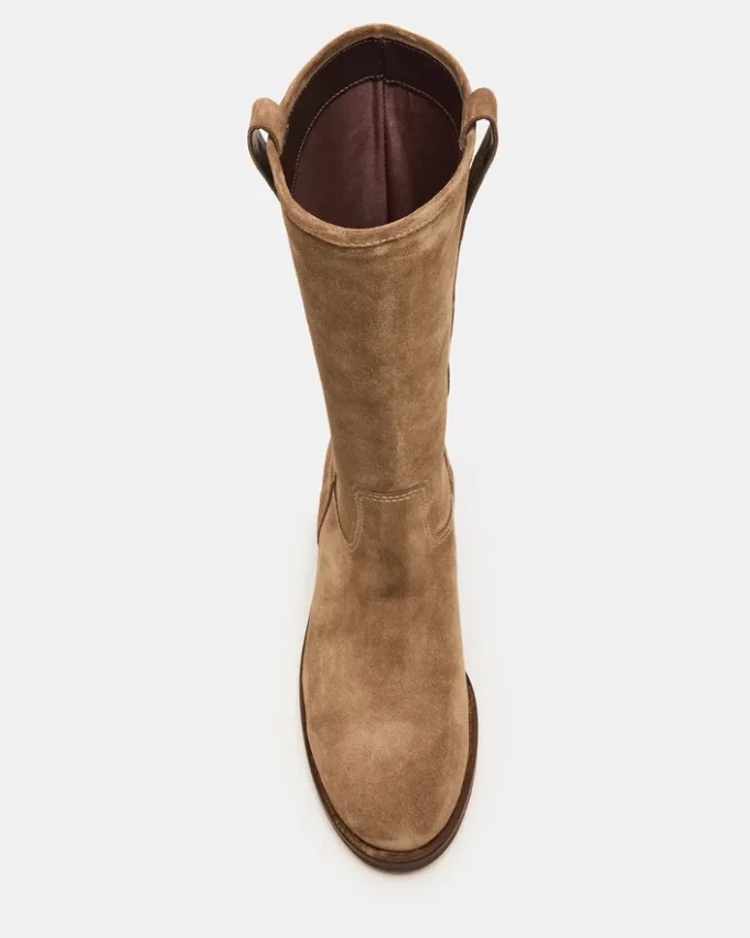 Botas Dunster de ante castaño
