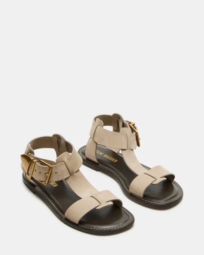 Brazinn de nubuck gris topo Brazinn de nubuck gris topo