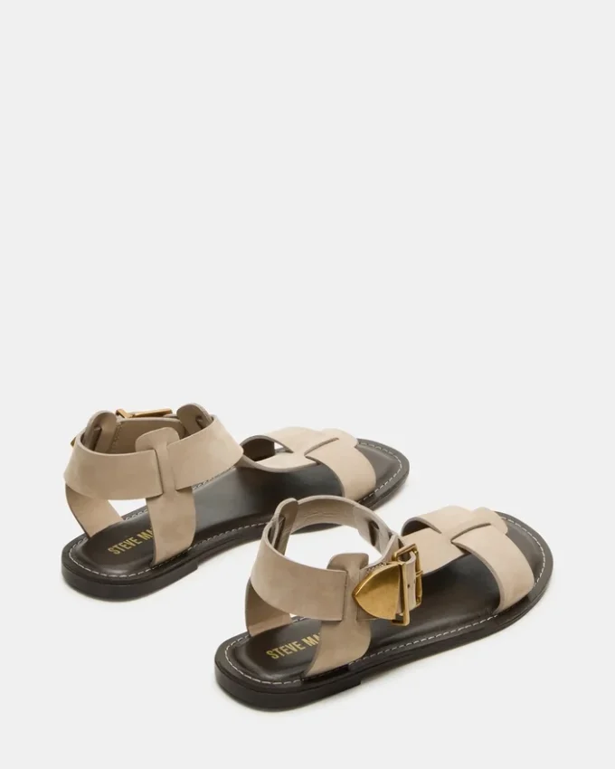 Brazinn de nubuck gris topo Brazinn de nubuck gris topo