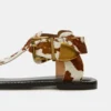 Brazinn Marrón con estampado de vaca Brazinn Marrón con estampado de vaca