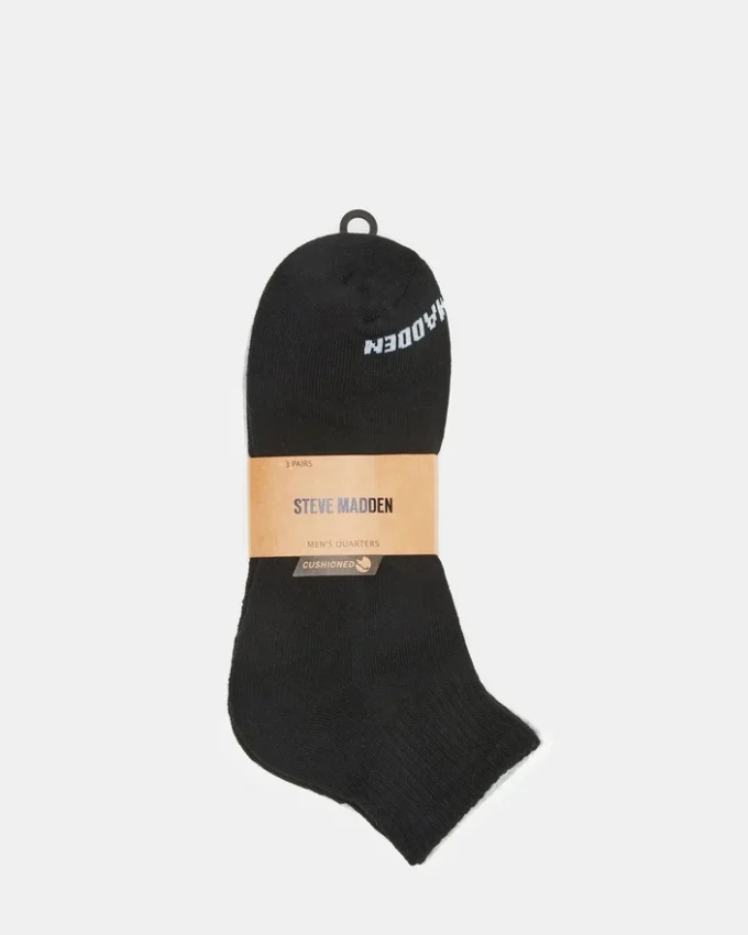 Calcetines cortos Sport Cushion Negro/Blanco Calcetines cortos Sport Cushion Negro/Blanco