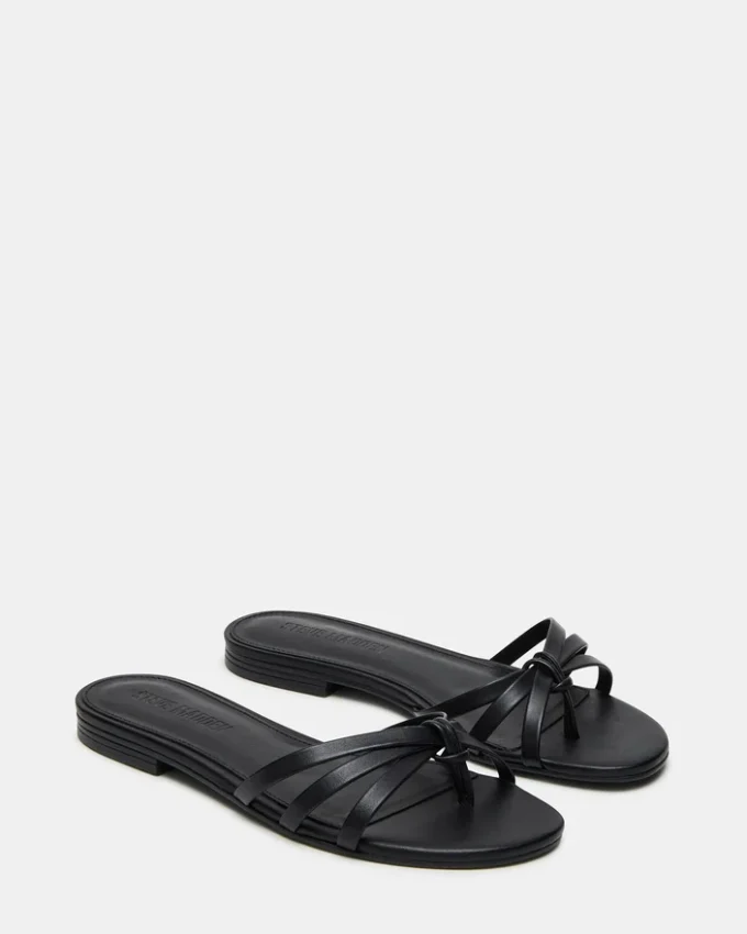 Calissi de cuero negro Calissi de cuero negro