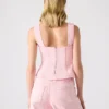 Camiseta de denim Penelopi rosa