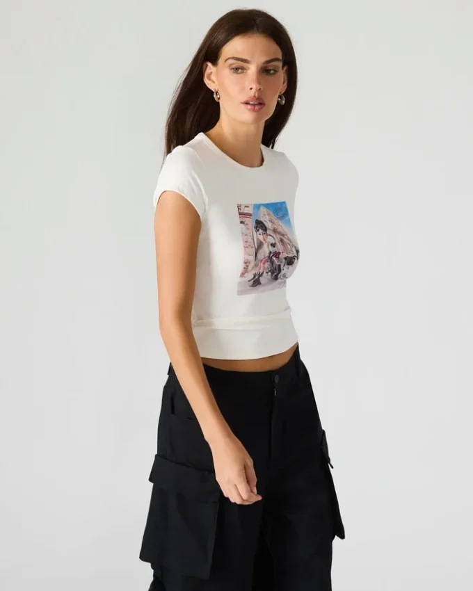 Camiseta Goldie Antique