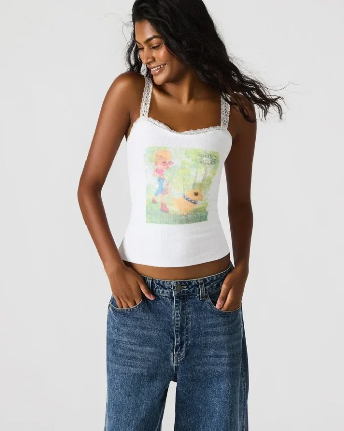 Camiseta sin mangas Love Goldie Antique