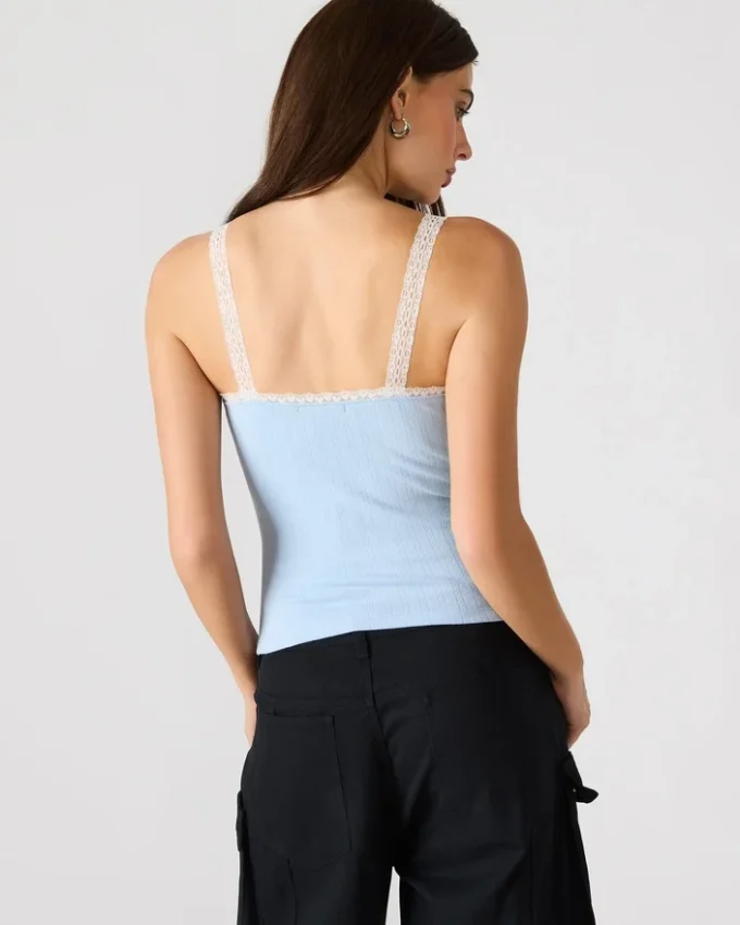 Camiseta sin mangas Love Goldie Surf Blue