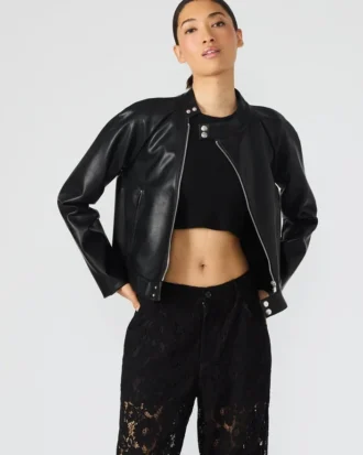 Chaqueta Jett negra Chaqueta Jett negra