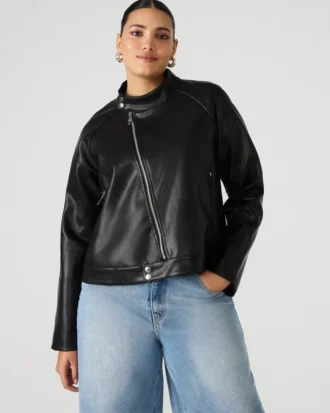 Chaqueta Jett negra Chaqueta Jett negra
