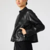 Chaqueta Jett negra Chaqueta Jett negra