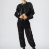 Chaqueta Jett negra Chaqueta Jett negra