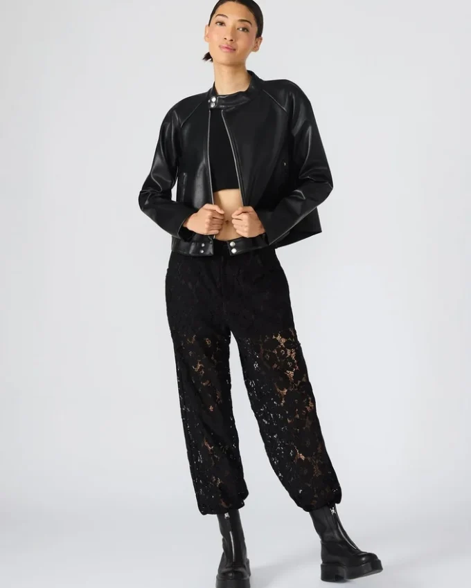 Chaqueta Jett negra Chaqueta Jett negra