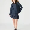 Chaqueta Justina Barn en índigo oscuro Chaqueta Justina Barn en índigo oscuro