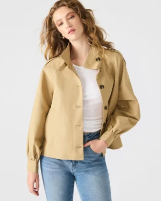 Chaqueta Kaylee, color caqui medio