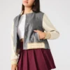 Chaqueta Rooney Gris jaspeado Chaqueta Rooney Gris jaspeado