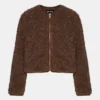 Chaqueta Teddy marrón Chaqueta Teddy marrón
