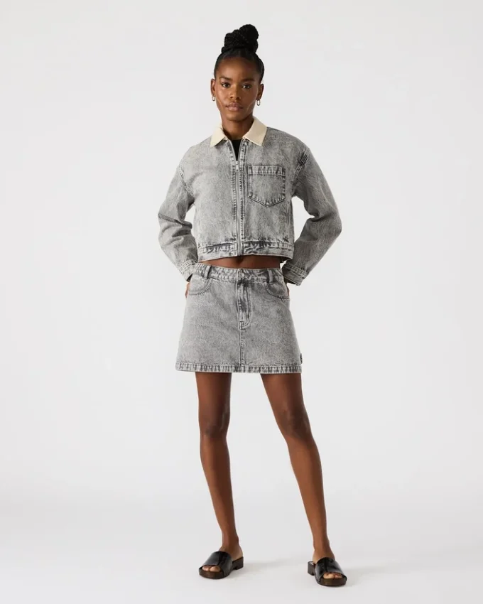 Chaqueta vaquera Glacia Gris claro Chaqueta vaquera Glacia Gris claro