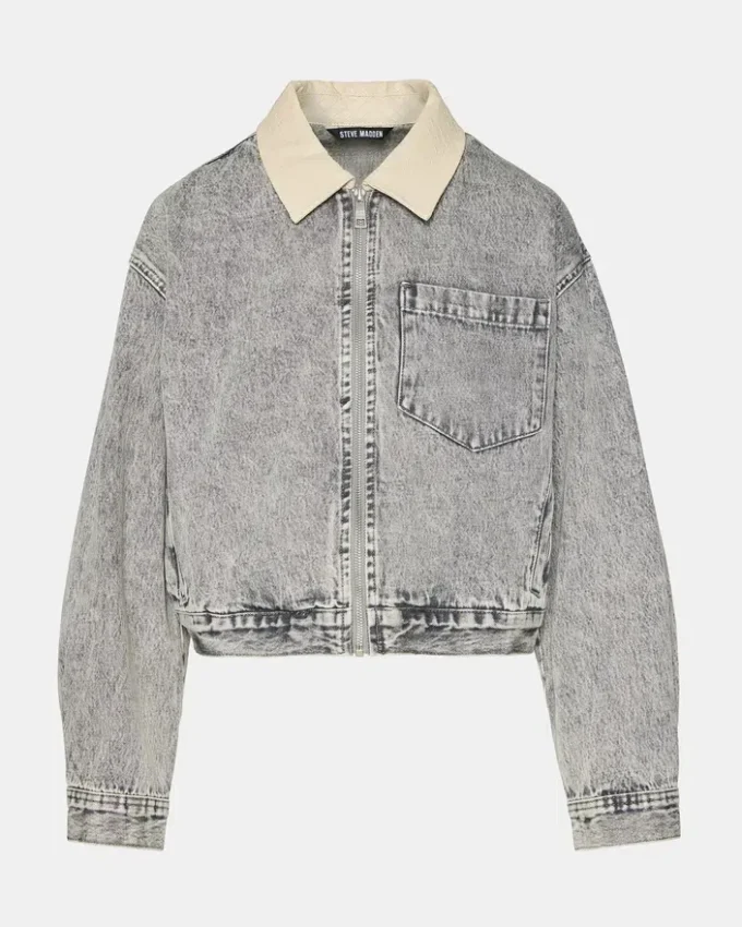 Chaqueta vaquera Glacia Gris claro Chaqueta vaquera Glacia Gris claro