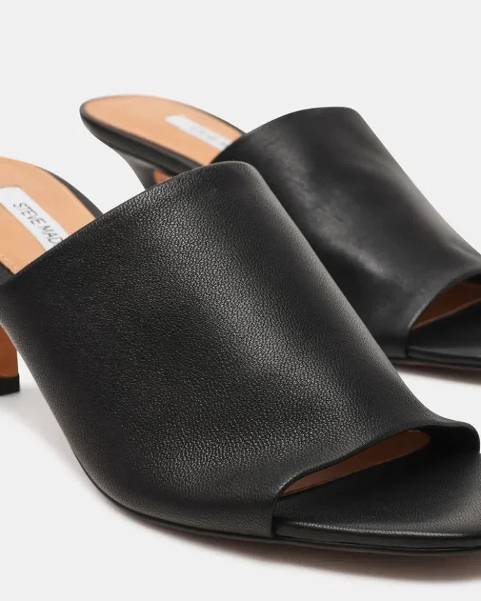 Ciera de cuero negro Ciera de cuero negro
