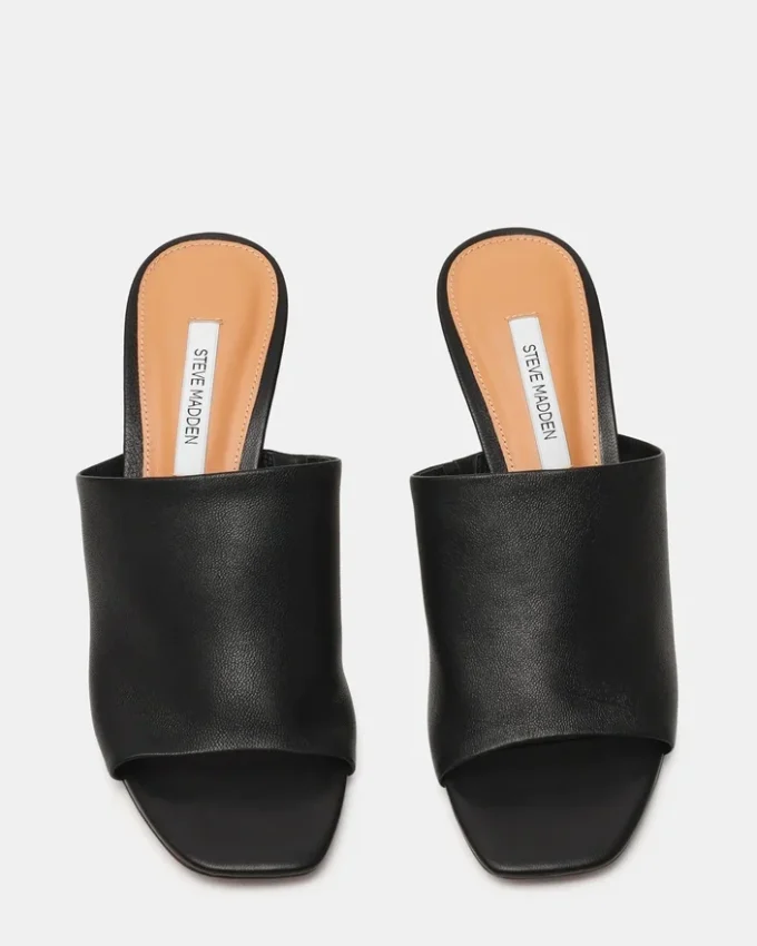 Ciera de cuero negro Ciera de cuero negro