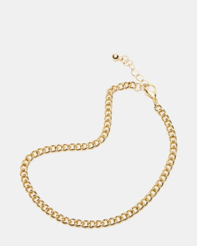 Conjunto de 3 tobilleras con cadena Conjunto de 3 tobilleras con cadena