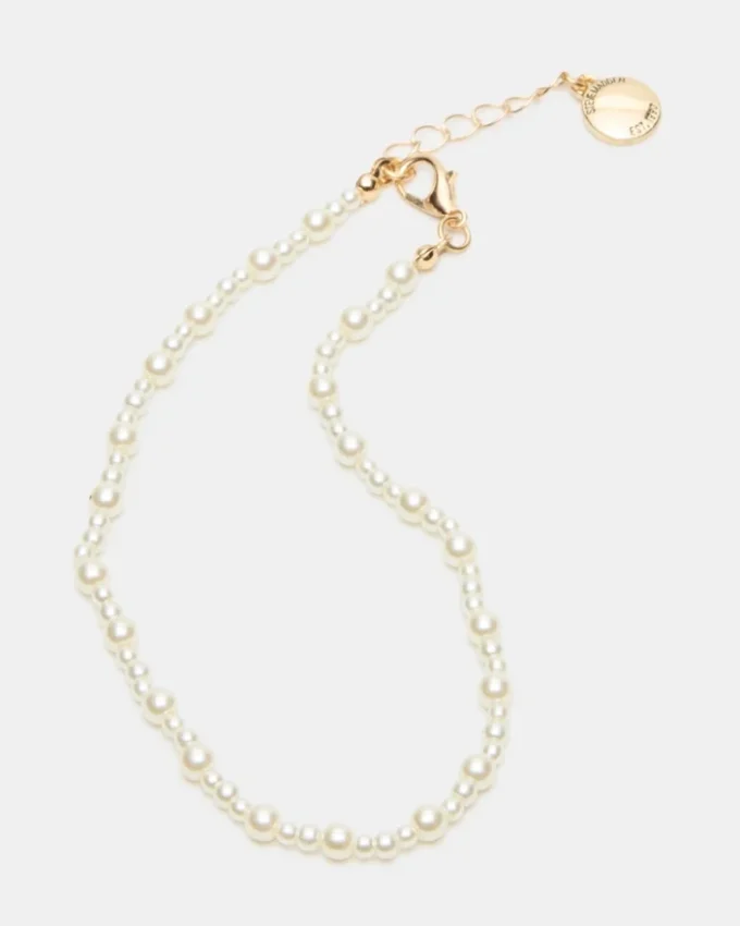 Conjunto de 3 tobilleras con cadena Conjunto de 3 tobilleras con cadena