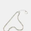 Conjunto de tobilleras con dijes de candado Conjunto de tobilleras con dijes de candado