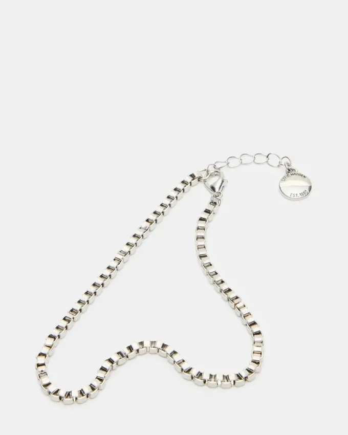 Conjunto de tobilleras con dijes de candado Conjunto de tobilleras con dijes de candado