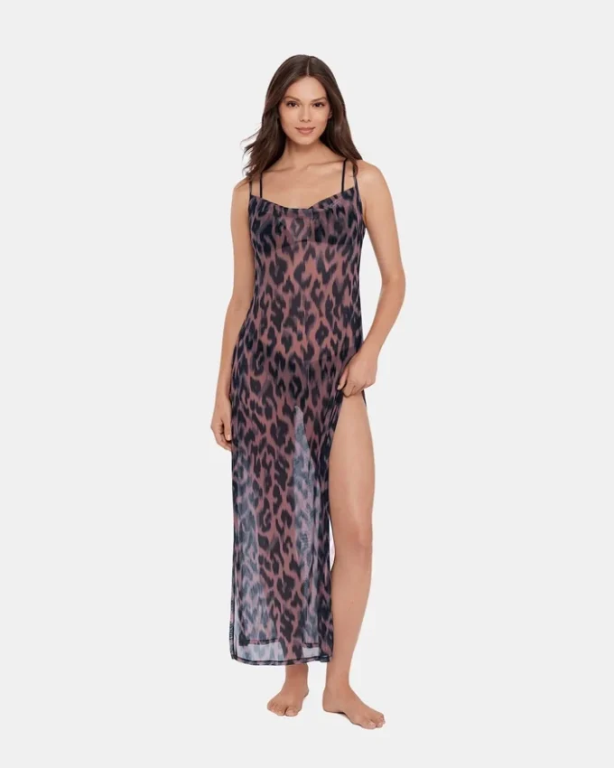 Cubrebikini Static Leopard Natural