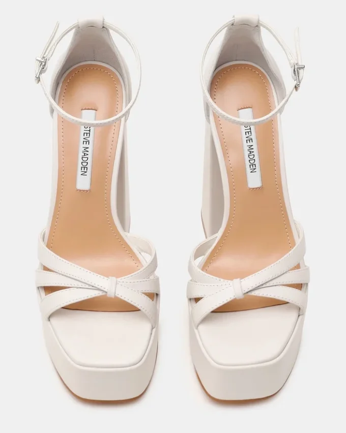 Cuero blanco retro Cuero blanco retro
