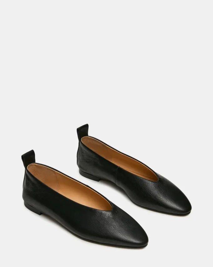 Cuero negro elegante Cuero negro elegante