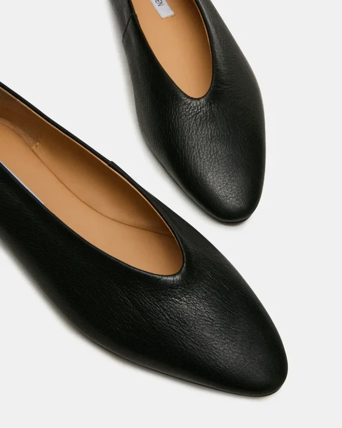 Cuero negro elegante Cuero negro elegante